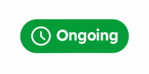 ongoing green status badge